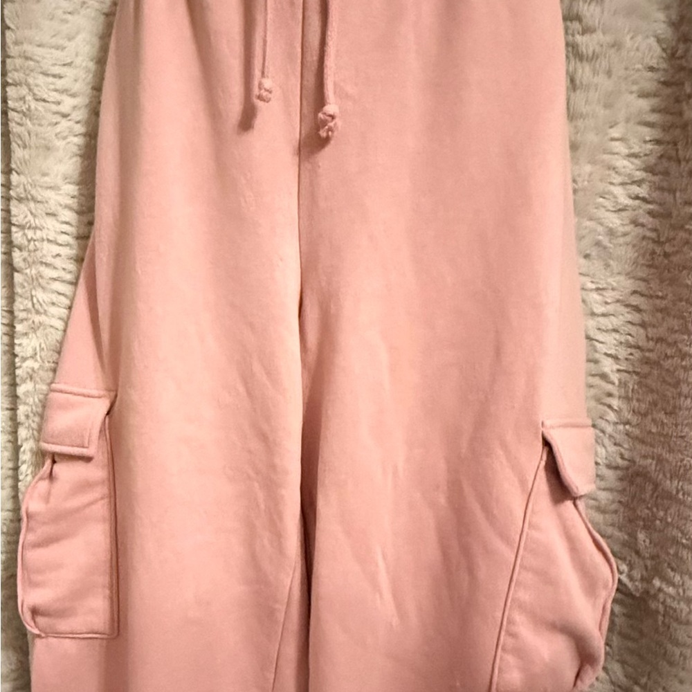 No Boundaries Blush Pink Joggers